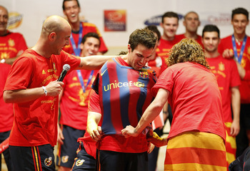 FIFA 2010 World Cup Champions Spain Victory Parade And Celebrations