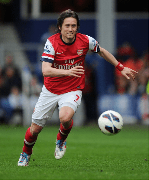 Tomas Rosicky Of Arsenal During The Barclays Premier League… News Photo - Getty Images - 168029980